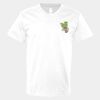 V-Neck Heavy Cotton 100% T-Shirt Thumbnail