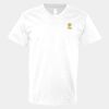 V-Neck Heavy Cotton 100% T-Shirt Thumbnail