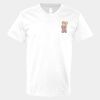 V-Neck Heavy Cotton 100% T-Shirt Thumbnail