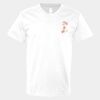 V-Neck Heavy Cotton 100% T-Shirt Thumbnail