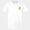 V-Neck Heavy Cotton 100% T-Shirt Thumbnail