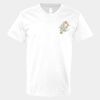 V-Neck Heavy Cotton 100% T-Shirt Thumbnail