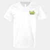 V-Neck Heavy Cotton 100% T-Shirt Thumbnail