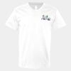 V-Neck Heavy Cotton 100% T-Shirt Thumbnail