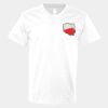 V-Neck Heavy Cotton 100% T-Shirt Thumbnail