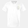 V-Neck Heavy Cotton 100% T-Shirt Thumbnail