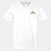 V-Neck Heavy Cotton 100% T-Shirt Thumbnail