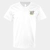 V-Neck Heavy Cotton 100% T-Shirt Thumbnail
