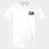 V-Neck Heavy Cotton 100% T-Shirt Thumbnail