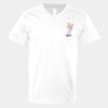 V-Neck Heavy Cotton 100% T-Shirt Thumbnail