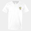 V-Neck Heavy Cotton 100% T-Shirt Thumbnail