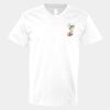 V-Neck Heavy Cotton 100% T-Shirt Thumbnail
