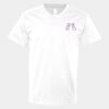 V-Neck Heavy Cotton 100% T-Shirt Thumbnail