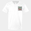 V-Neck Heavy Cotton 100% T-Shirt Thumbnail