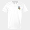 V-Neck Heavy Cotton 100% T-Shirt Thumbnail