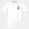 V-Neck Heavy Cotton 100% T-Shirt Thumbnail