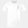 V-Neck Heavy Cotton 100% T-Shirt Thumbnail