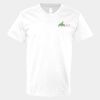 V-Neck Heavy Cotton 100% T-Shirt Thumbnail