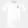 V-Neck Heavy Cotton 100% T-Shirt Thumbnail