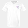 V-Neck Heavy Cotton 100% T-Shirt Thumbnail