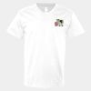 V-Neck Heavy Cotton 100% T-Shirt Thumbnail