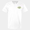 V-Neck Heavy Cotton 100% T-Shirt Thumbnail