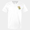 V-Neck Heavy Cotton 100% T-Shirt Thumbnail