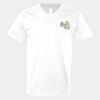 V-Neck Heavy Cotton 100% T-Shirt Thumbnail