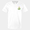 V-Neck Heavy Cotton 100% T-Shirt Thumbnail