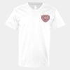 V-Neck Heavy Cotton 100% T-Shirt Thumbnail
