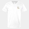 V-Neck Heavy Cotton 100% T-Shirt Thumbnail