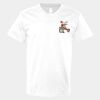 V-Neck Heavy Cotton 100% T-Shirt Thumbnail