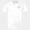 V-Neck Heavy Cotton 100% T-Shirt Thumbnail