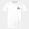 V-Neck Heavy Cotton 100% T-Shirt Thumbnail