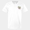 V-Neck Heavy Cotton 100% T-Shirt Thumbnail