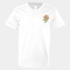 V-Neck Heavy Cotton 100% T-Shirt Thumbnail