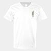 V-Neck Heavy Cotton 100% T-Shirt Thumbnail