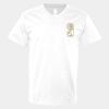 V-Neck Heavy Cotton 100% T-Shirt Thumbnail