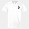 V-Neck Heavy Cotton 100% T-Shirt Thumbnail