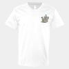 V-Neck Heavy Cotton 100% T-Shirt Thumbnail