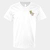 V-Neck Heavy Cotton 100% T-Shirt Thumbnail