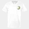 V-Neck Heavy Cotton 100% T-Shirt Thumbnail