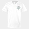 V-Neck Heavy Cotton 100% T-Shirt Thumbnail