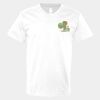 V-Neck Heavy Cotton 100% T-Shirt Thumbnail
