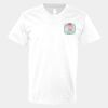 V-Neck Heavy Cotton 100% T-Shirt Thumbnail