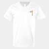 V-Neck Heavy Cotton 100% T-Shirt Thumbnail