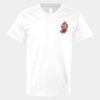 V-Neck Heavy Cotton 100% T-Shirt Thumbnail