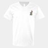 V-Neck Heavy Cotton 100% T-Shirt Thumbnail