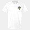 V-Neck Heavy Cotton 100% T-Shirt Thumbnail