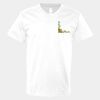 V-Neck Heavy Cotton 100% T-Shirt Thumbnail